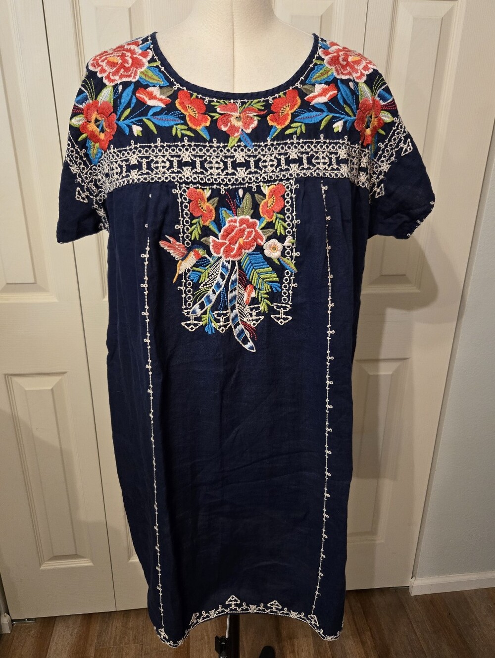 Johnny Was Tunic Dress Size XL